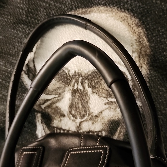 VINTAGE COACH Black Satchel - Picture 11 of 17